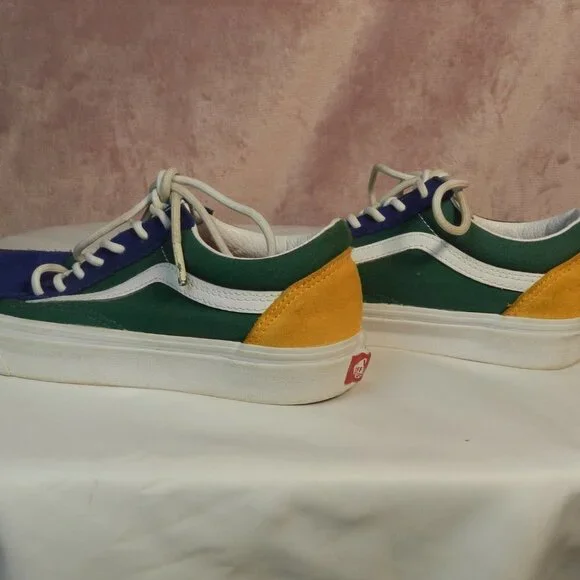 Vans Unisex Multicolored Low Top Classic Lace Up Suede Shoes Size 6M/7.5W - Picture 5 of 8